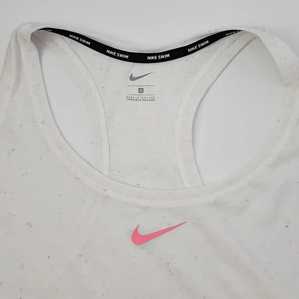 Nike Women's Confetti Crewneck Racerback Plus Size Cover Up Dress Size 2X - Picture 6 of 13